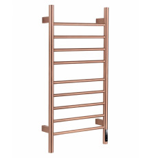 Полотенцесушитель электрический WONZON & WOGHAND BONN, Брашированное розовое золото (WW-AL409-BRG)