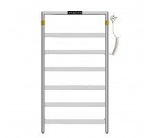 Полотенцесушитель электрический WONZON & WOGHAND, Брашированный никель (WW-A6016-BR)