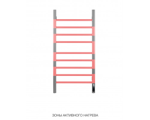 Полотенцесушитель электрический WONZON & WOGHAND BONN, Розовое золото (WW-AL409-RG)