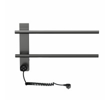 Полотенцесушитель электрический WONZON & WOGHAND, Темный графит (WW-AL342-GM)