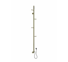 Полотенцесушитель электрический WONZON & WOGHAND KASSEL, Брашированное золото (WW-AL616-BG)