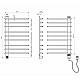 Полотенцесушитель электрический WONZON & WOGHAND, Темный графит (WW-AL349-GM)