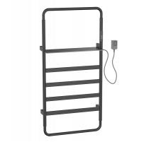 Полотенцесушитель электрический WONZON & WOGHAND, Черный матовый (WW-A203-MB)