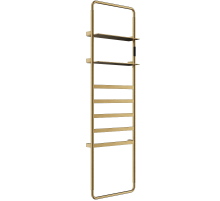 Полотенцесушитель электрический WONZON & WOGHAND, Брашированное золото (WW-A205-BG)