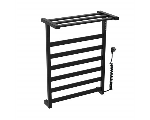 Полотенцесушитель электрический WONZON & WOGHAND, Черный матовый (WW-A1026-MB)