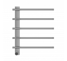 Полотенцесушитель электрический WONZON & WOGHAND, Брашированный никель (WW-AL345-BR)