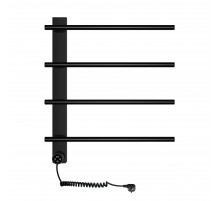 Полотенцесушитель электрический WONZON & WOGHAND, Черный матовый (WW-AL344-MB)