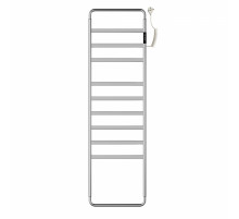 Полотенцесушитель электрический WONZON & WOGHAND, Брашированный никель (WW-A204-BR)