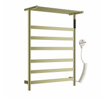 Полотенцесушитель электрический WONZON & WOGHAND, Брашированное золото (WW-A403-BG)