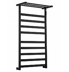 Полотенцесушитель электрический WONZON & WOGHAND FRANKFURT, Черный матовый (WW-A1029-MB)