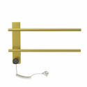 Полотенцесушитель электрический WONZON & WOGHAND, Брашированное золото (WW-AL342-BG)