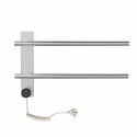 Полотенцесушитель электрический WONZON & WOGHAND, Брашированный никель (WW-AL342-BR)