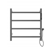 Полотенцесушитель электрический WONZON & WOGHAND, Темный графит (WW-AL404-GM)