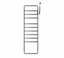 Полотенцесушитель электрический WONZON & WOGHAND, Темный графит (WW-A204-GM)