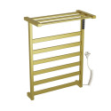 Полотенцесушитель электрический WONZON & WOGHAND, Брашированное золото (WW-A1026-BG)