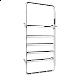 Полотенцесушитель электрический WONZON & WOGHAND, Брашированный никель (WW-A203-BR)