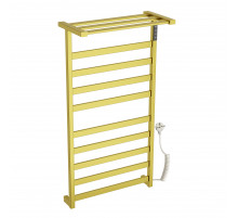 Полотенцесушитель электрический WONZON & WOGHAND, Брашированное золото (WW-1029-BG)