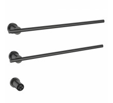 Полотенцесушитель электрический встраиваемый WONZON & WOGHAND, Темный графит (WW-A362-GM)