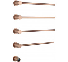 Полотенцесушитель электрический встраиваемый WONZON & WOGHAND HAMBURG, Брашированное розовое золото (WW-AL314-BRG)