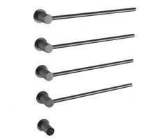 Полотенцесушитель электрический встраиваемый WONZON & WOGHAND, Темный графит (WW-A354-GM)