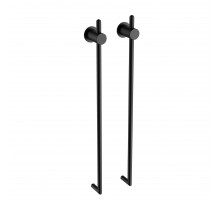 Полотенцесушитель электрический встраиваемый WONZON & WOGHAND, Черный матовый (WW-AL3621-MB)