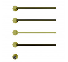 Полотенцесушитель электрический встраиваемый WONZON & WOGHAND, Золото (WW-AL314-G)