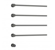 Полотенцесушитель электрический встраиваемый WONZON & WOGHAND, Темный графит (WW-A364-GM)