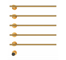 Полотенцесушитель электрический встраиваемый WONZON & WOGHAND, Брашированное золото (WW-A365-BG)