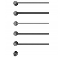 Полотенцесушитель электрический встраиваемый WONZON & WOGHAND, Темный графит (WW-AL315-GM)