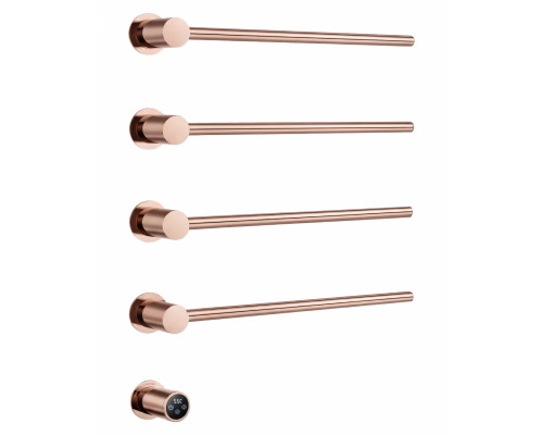 Полотенцесушитель электрический встраиваемый WONZON & WOGHAND HAMBURG, Розовое золото (WW-AL314-RG)