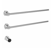 Полотенцесушитель электрический встраиваемый WONZON & WOGHAND, Хром (WW-A362-CR)