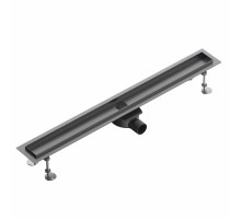 Душевой трап-лоток 90 см WONZON & WOGHAND, Темный графит (WW-651900T-BGM)