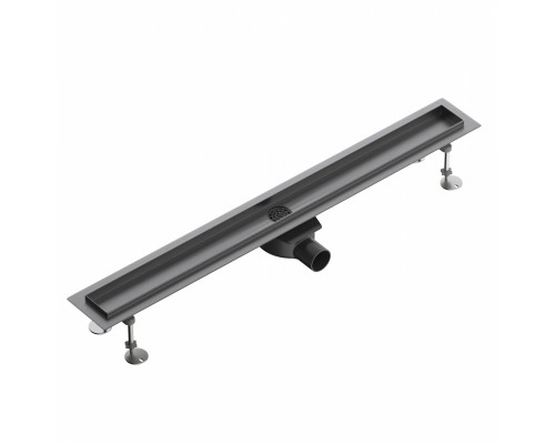 Душевой трап-лоток 90 см WONZON & WOGHAND, Темный графит (WW-651900T-BGM)