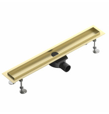 Душевой трап-лоток 70 см WONZON & WOGHAND, Брашированное золото (WW-651700T-BG)