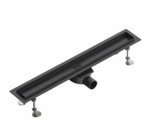 Душевой трап-лоток 70 см WONZON & WOGHAND, Черный матовый (WW-651700T-MB)