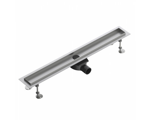 Душевой трап-лоток 80 см WONZON & WOGHAND, Брашированный никель (WW-651800T-BN)