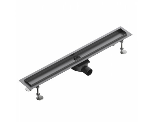 Душевой трап-лоток 80 см WONZON & WOGHAND, Темный графит (WW-651800T-BGM)