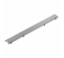 Решетка для душевого трапа под плитку 60 см WONZON & WOGHAND, Темный графит (WW-651600M-BGM)