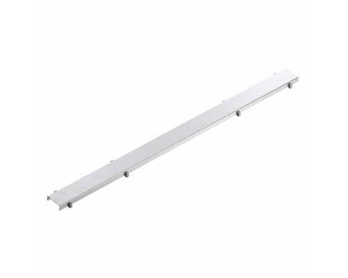 Решетка для душевого трапа под плитку 80 см WONZON & WOGHAND, Брашированный никель (WW-651800M-BN)