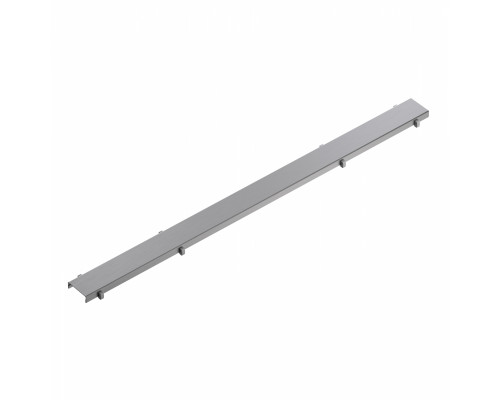 Решетка для душевого трапа под плитку 80 см WONZON & WOGHAND, Темный графит (WW-651800M-BGM)