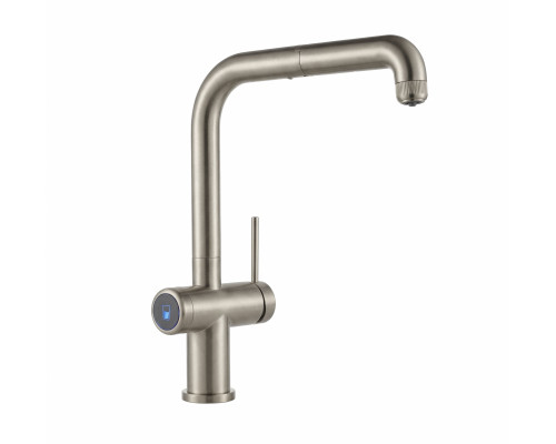 Смеситель для кухни c подключением фильтра WONZON & WOGHAND, Брашированный никель (WW-8020230-BN)