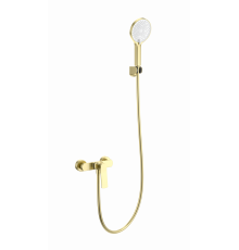 Смеситель для душа WONZON & WOGHAND, Брашированное золото (WW-B2585-BG)