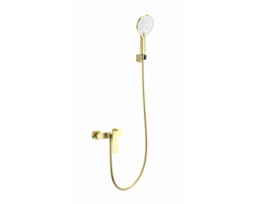 Смеситель для душа WONZON & WOGHAND, Брашированное золото (WW-B2585-BG)