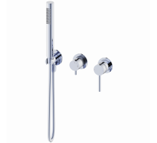 Смеситель для душевой системы встраиваемый WONZON & WOGHAND, Хром (WW-838017-CR)