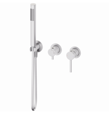 Смеситель для душевой системы встраиваемый WONZON & WOGHAND, Брашированный никель (WW-838017-BN)