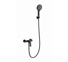 Смеситель для душа WONZON & WOGHAND, Черный матовый (WW-B2585-MB)