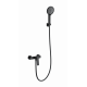 Смеситель для душа WONZON & WOGHAND, Черный матовый (WW-B2585-MB)