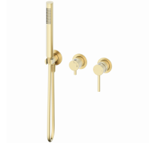 Смеситель для душевой системы встраиваемый WONZON & WOGHAND, Брашированное золото (WW-838017-BG)