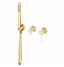 Смеситель для душевой системы встраиваемый WONZON & WOGHAND, Брашированное золото (WW-838017-BG)