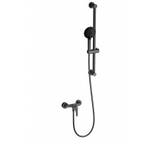 Смеситель для душа с гарнитуром WONZON & WOGHAND, Темный графит (WW-4570-BGG)